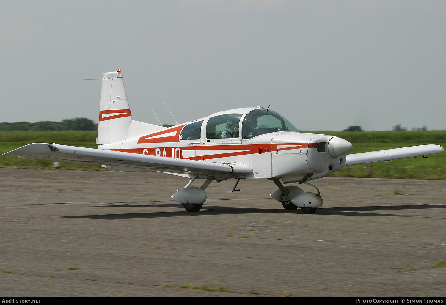 Aircraft Photo of G-BAJO | American AA-5 Traveler | AirHistory.net #559274