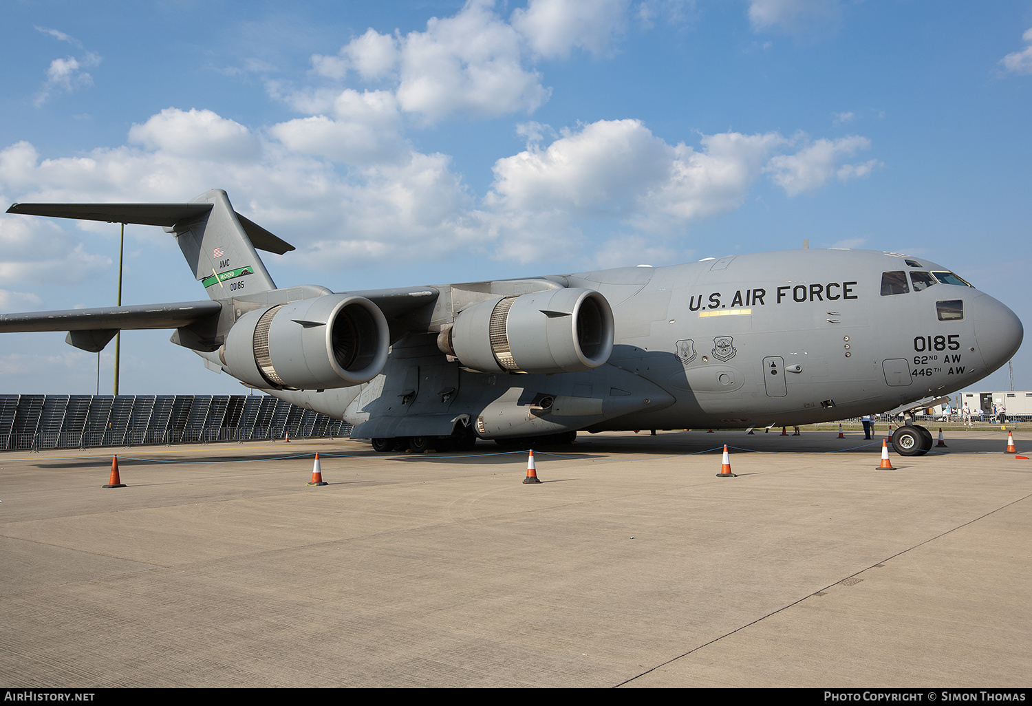 Aircraft Photo of 00-0185 / 00185 | Boeing C-17A Globemaster III | USA - Air Force | AirHistory.net #559276