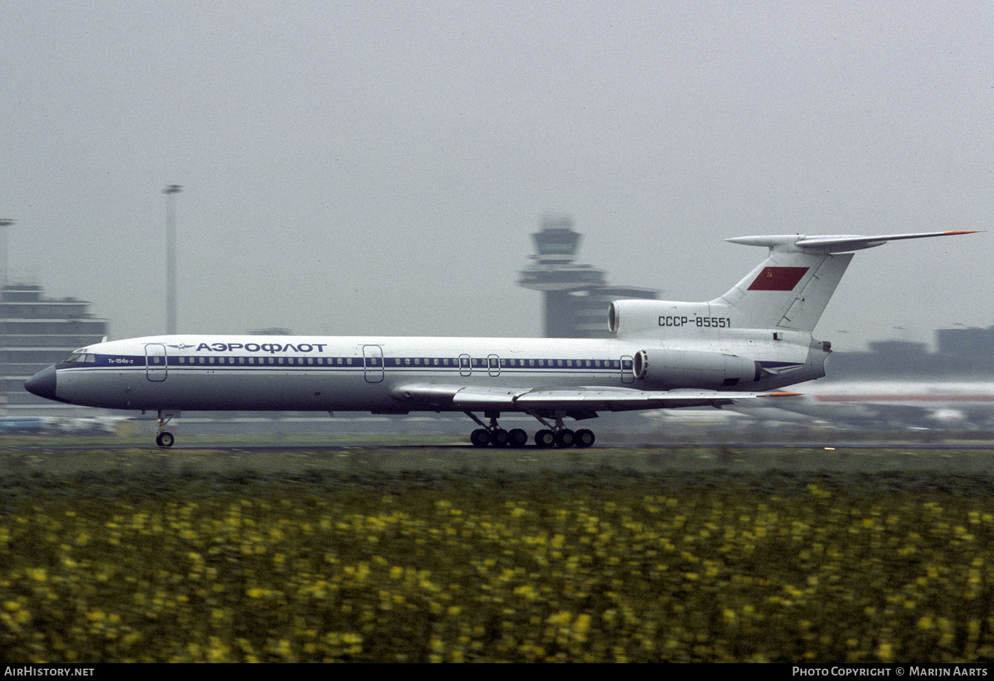 Aircraft Photo of CCCP-85551 | Tupolev Tu-154B-2 | Aeroflot | AirHistory.net #559303