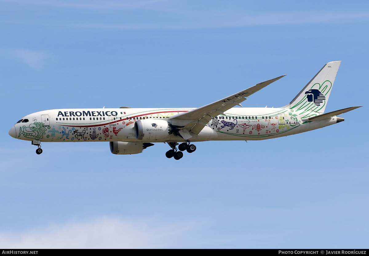 Aircraft Photo of XA-ADL | Boeing 787-9 Dreamliner | AeroMéxico | AirHistory.net #559308