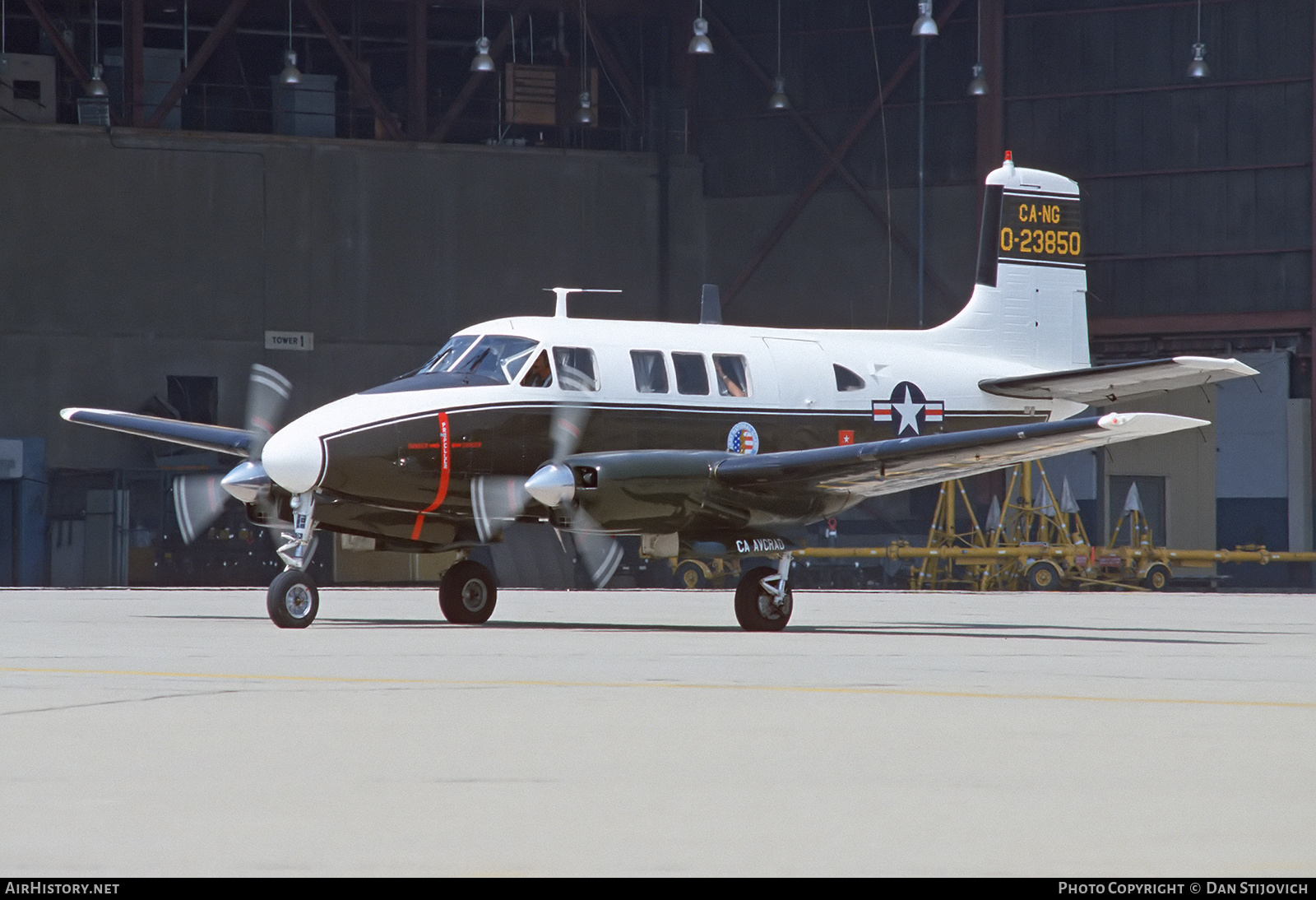 Aircraft Photo of 62-3850 / 0-23850 | Beech U-8F Seminole (65) | USA - Army | AirHistory.net #559320