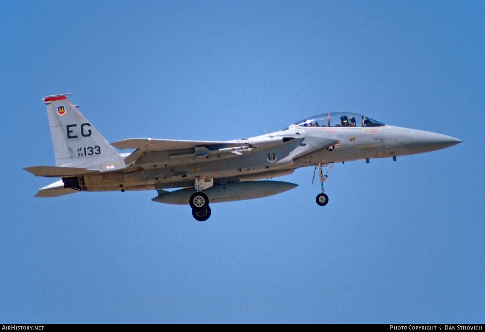 Aircraft Photo of 85-0133 / AF85-133 | McDonnell Douglas F-15D Eagle | USA - Air Force | AirHistory.net #559322