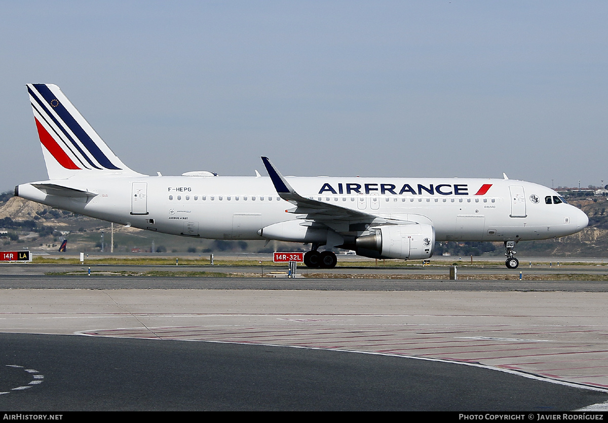 Aircraft Photo of F-HEPG | Airbus A320-214 | Air France | AirHistory.net #559333