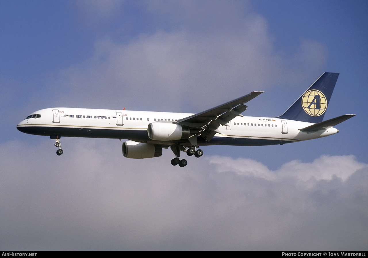 Aircraft Photo of D-AMUX | Boeing 757-2G5 | LTU - Lufttransport-Unternehmen | AirHistory.net #559336