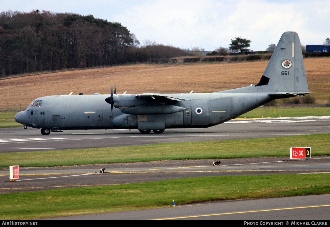 Aircraft Photo of 661 | Lockheed Martin C-130J-30 Hercules | Israel - Air Force | AirHistory.net #559341