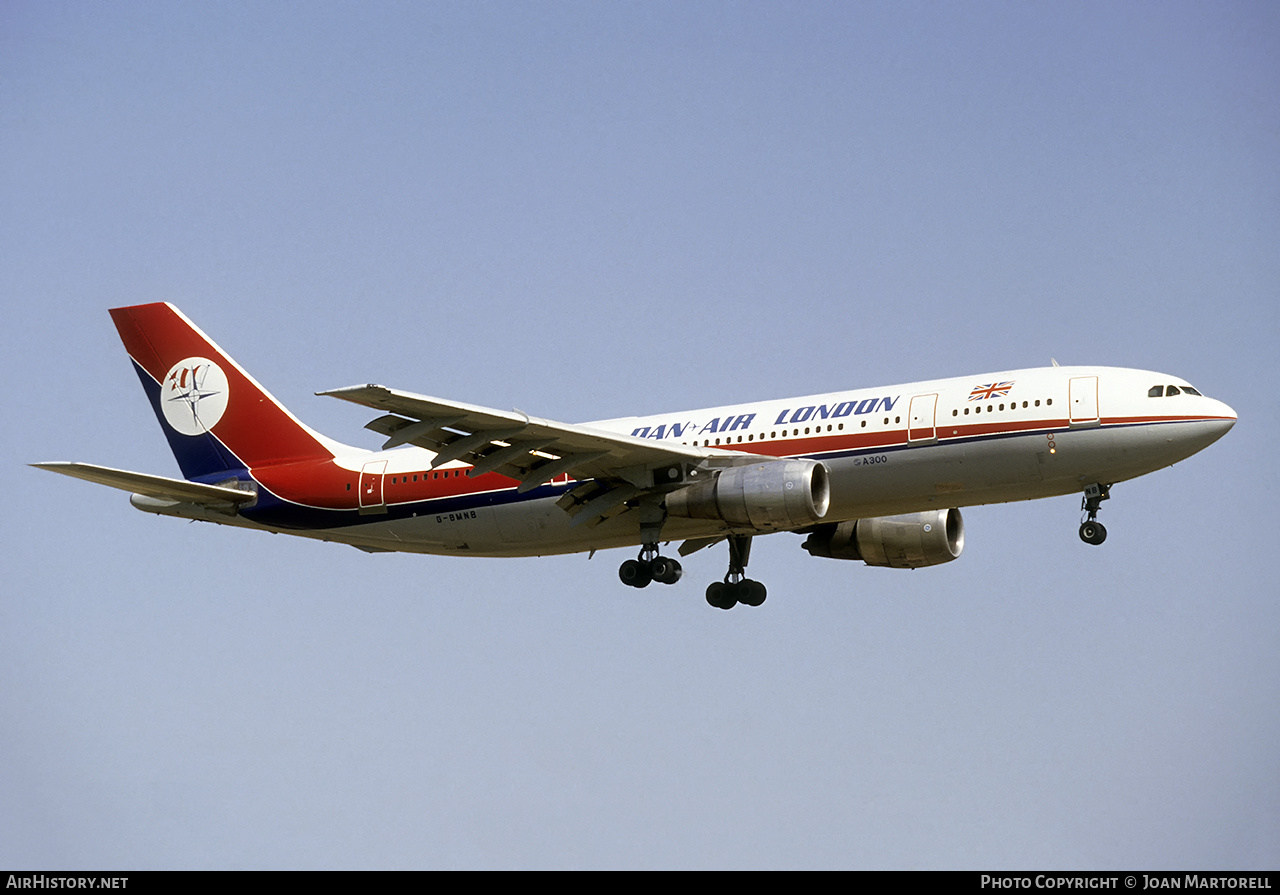 Aircraft Photo of G-BMNB | Airbus A300B4-103 | Dan-Air London | AirHistory.net #559347