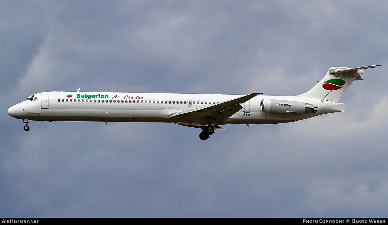 Aircraft Photo of LZ-LDJ | McDonnell Douglas MD-82 (DC-9-82) | European Air Charter | AirHistory.net #559348