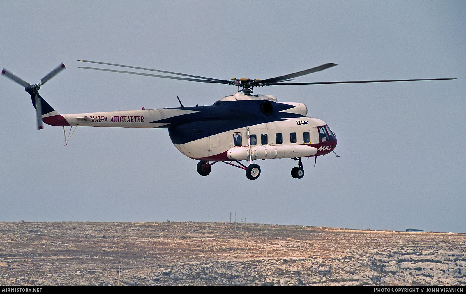 Aircraft Photo of LZ-CAR | Mil Mi-8P | Malta Air Charter | AirHistory.net #559355