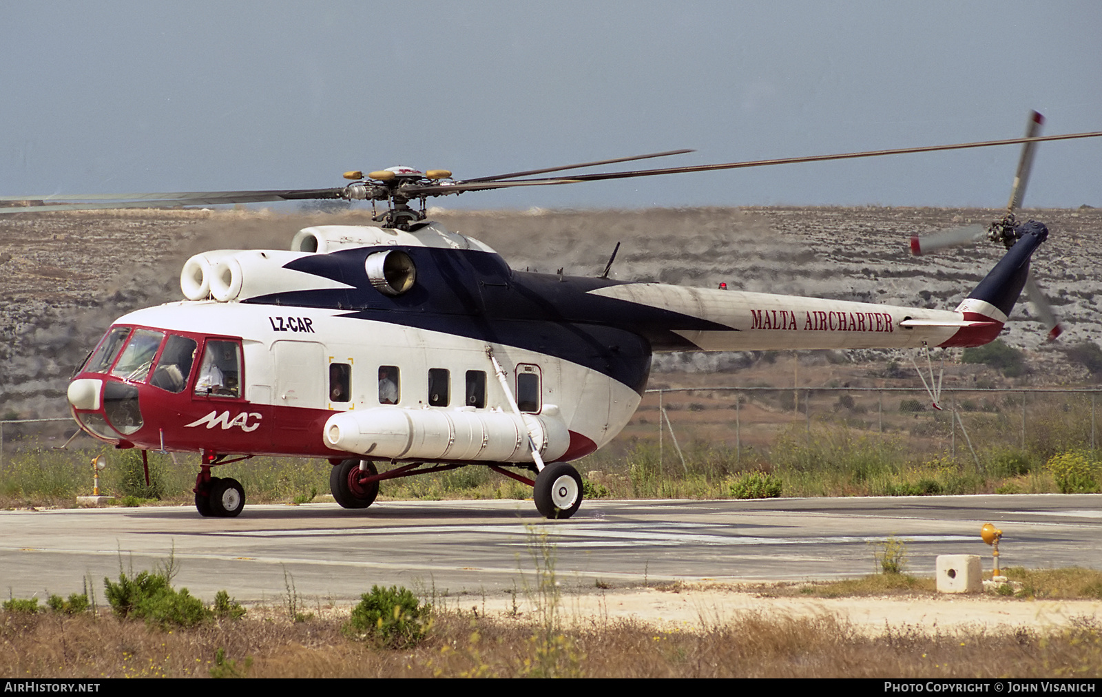 Aircraft Photo of LZ-CAR | Mil Mi-8P | Malta Air Charter | AirHistory.net #559356