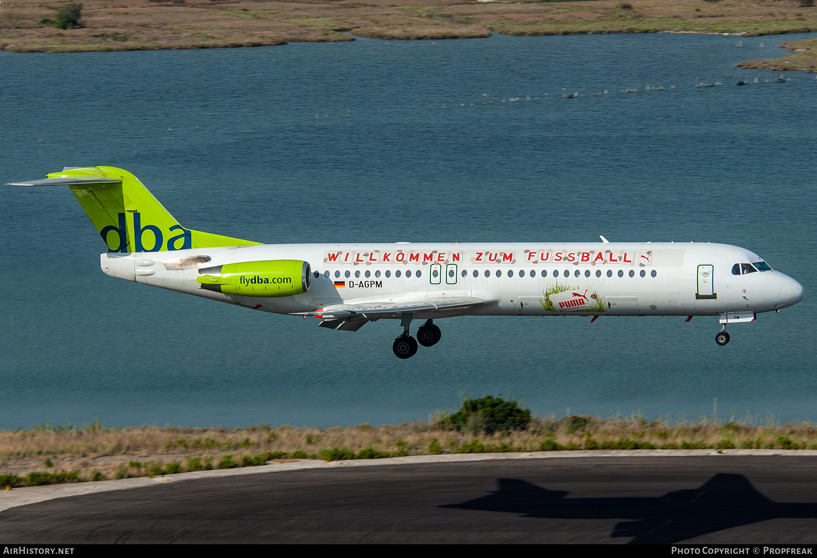 Aircraft Photo of D-AGPM | Fokker 100 (F28-0100) | DBA - Deutsche BA | AirHistory.net #559369