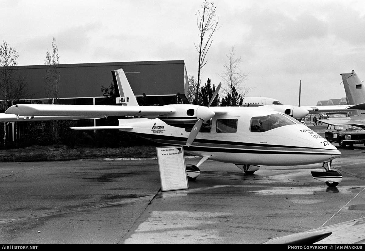 Aircraft Photo of I-RAIM | Partenavia P-68B Victor | Forrestair | AirHistory.net #559376