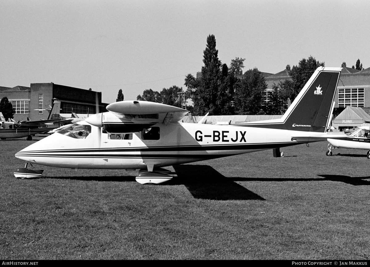 Aircraft Photo of G-BEJX | Partenavia P-68B Victor | AirHistory.net #559378