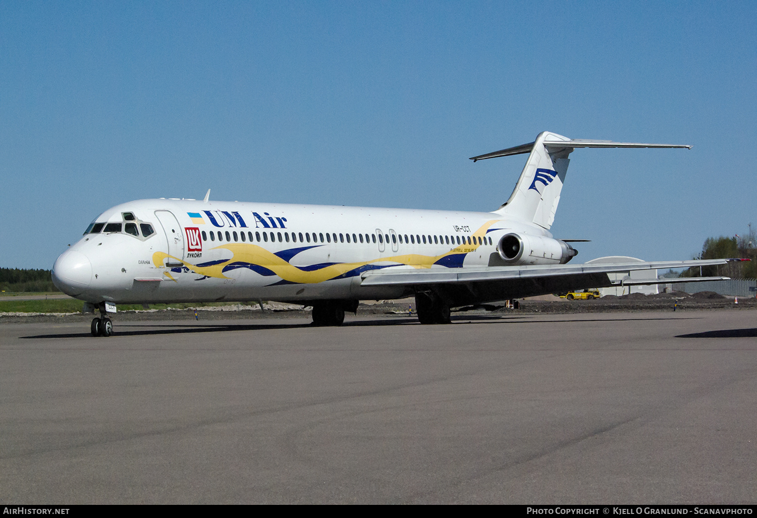 Aircraft Photo of UR-CCT | McDonnell Douglas DC-9-51 | UM Air - Ukrainian-Mediterranean Airlines | AirHistory.net #559379