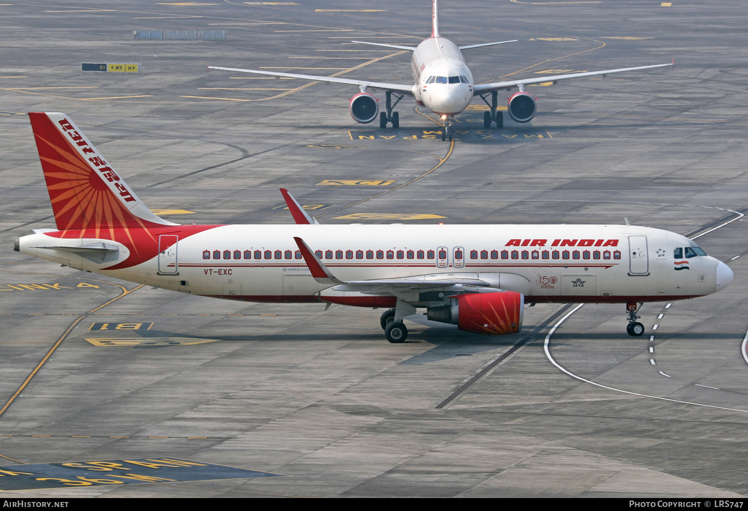 Aircraft Photo of VT-EXC | Airbus A320-214 | Air India | AirHistory.net #559398