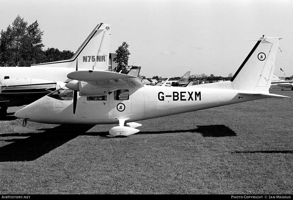 Aircraft Photo of G-BEXM | Partenavia P-68B | DK Aviation | AirHistory.net #559406