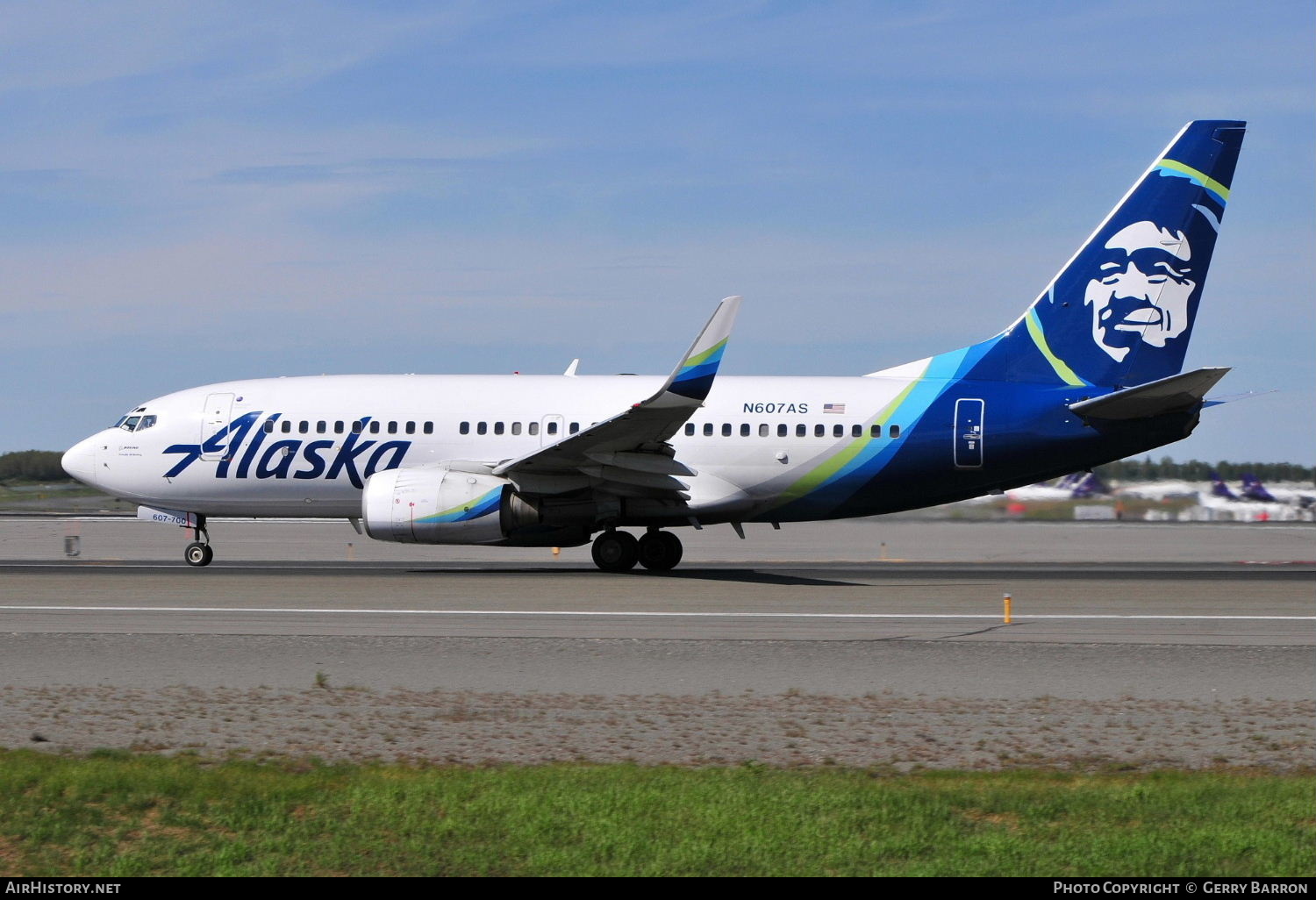 Aircraft Photo of N607AS | Boeing 737-790 | Alaska Airlines | AirHistory.net #559412