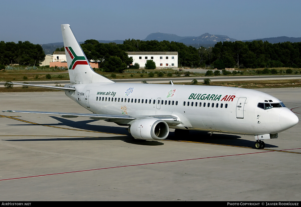 Aircraft Photo of LZ-BOM | Boeing 737-31S | Bulgaria Air | AirHistory.net #559425