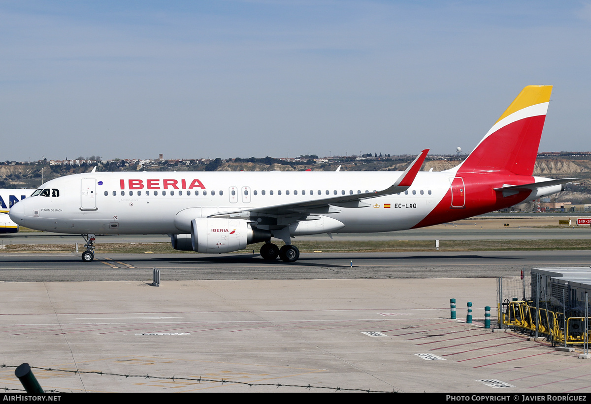 Aircraft Photo of EC-LXQ | Airbus A320-216 | Iberia | AirHistory.net #559428