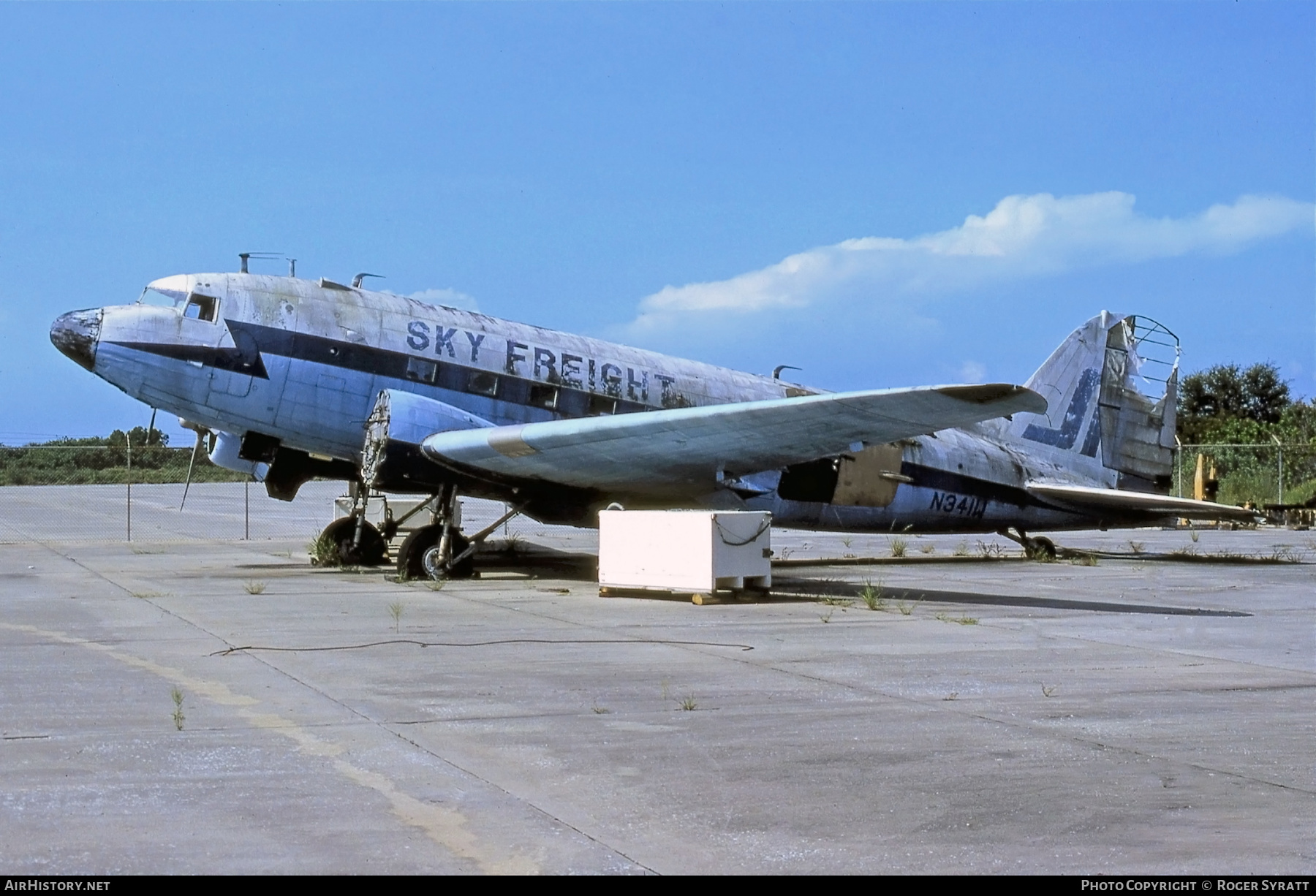 Aircraft Photo of N341W | Douglas C-47A Skytrain | Sky Freight | AirHistory.net #559430