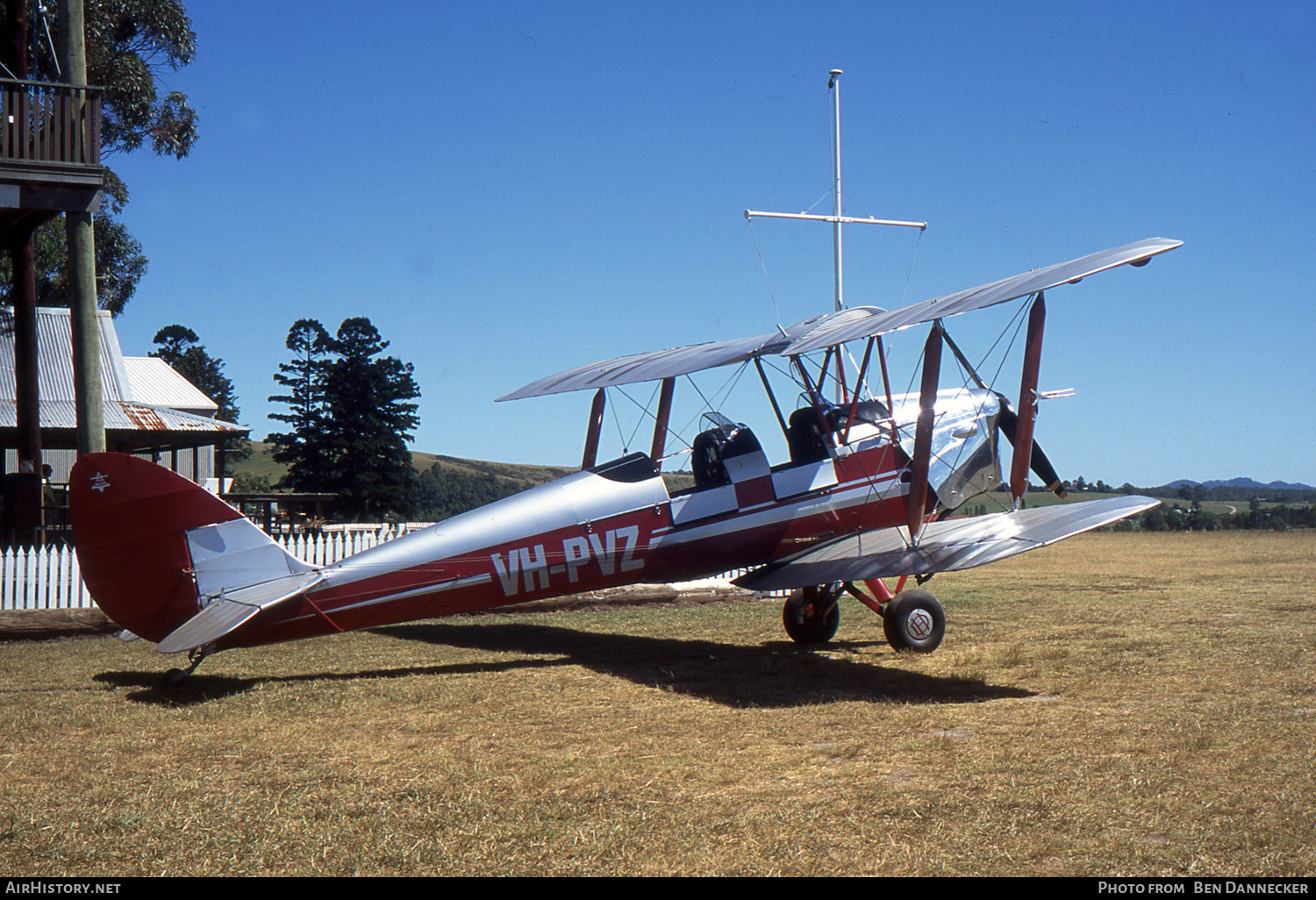 Aircraft Photo of VH-PVZ | De Havilland D.H. 82A Tiger Moth | AirHistory.net #559438