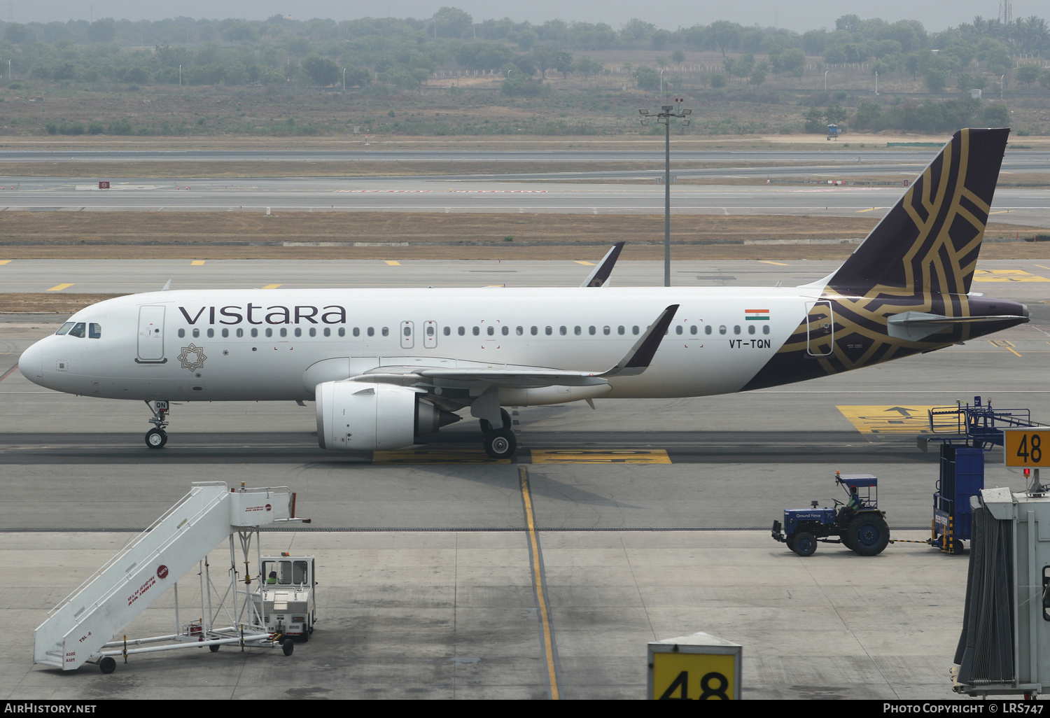 Aircraft Photo of VT-TQN | Airbus A320-251N | Vistara | AirHistory.net #559444