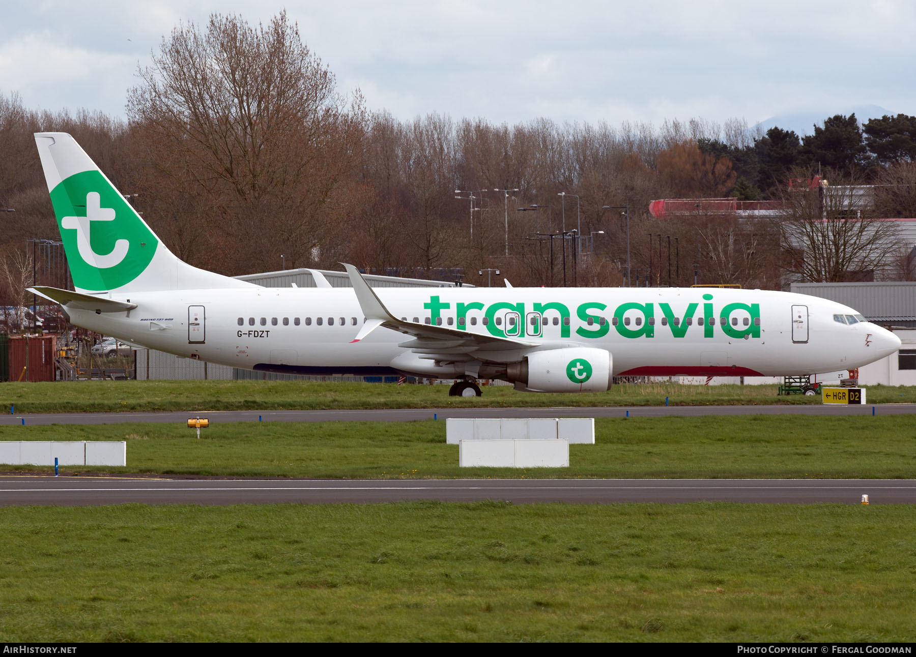 Aircraft Photo of G-FDZT | Boeing 737-8K5 | Transavia | AirHistory.net #559461