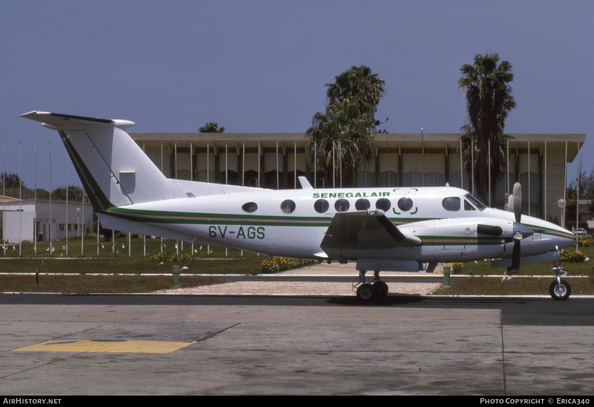 Aircraft Photo of 6V-AGS | Beechcraft B200 King Air | Sénégalair | AirHistory.net #559462