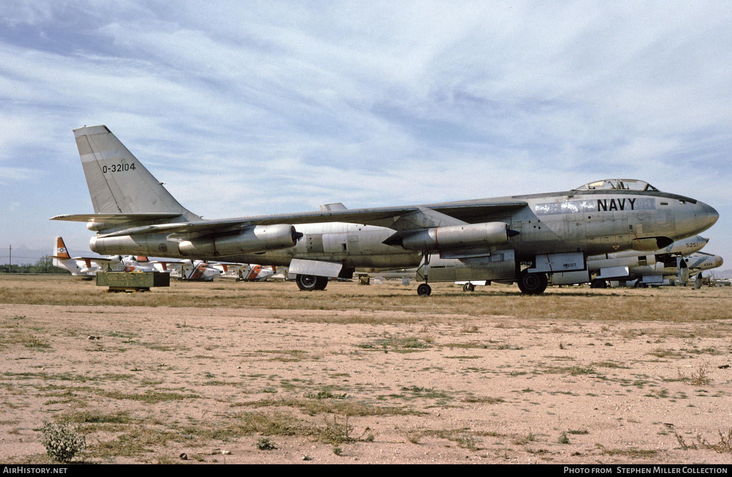 Aircraft Photo of 53-2104 / 0-32104 | Boeing NB-47E Stratojet | USA - Navy | AirHistory.net #559478