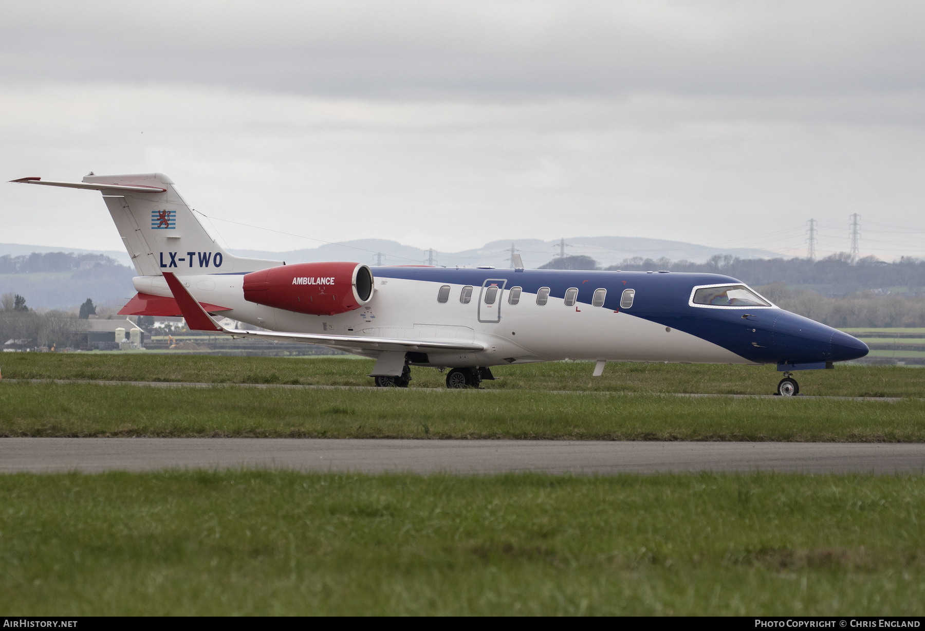 Aircraft Photo of LX-TWO | Learjet 45 | AirHistory.net #559481