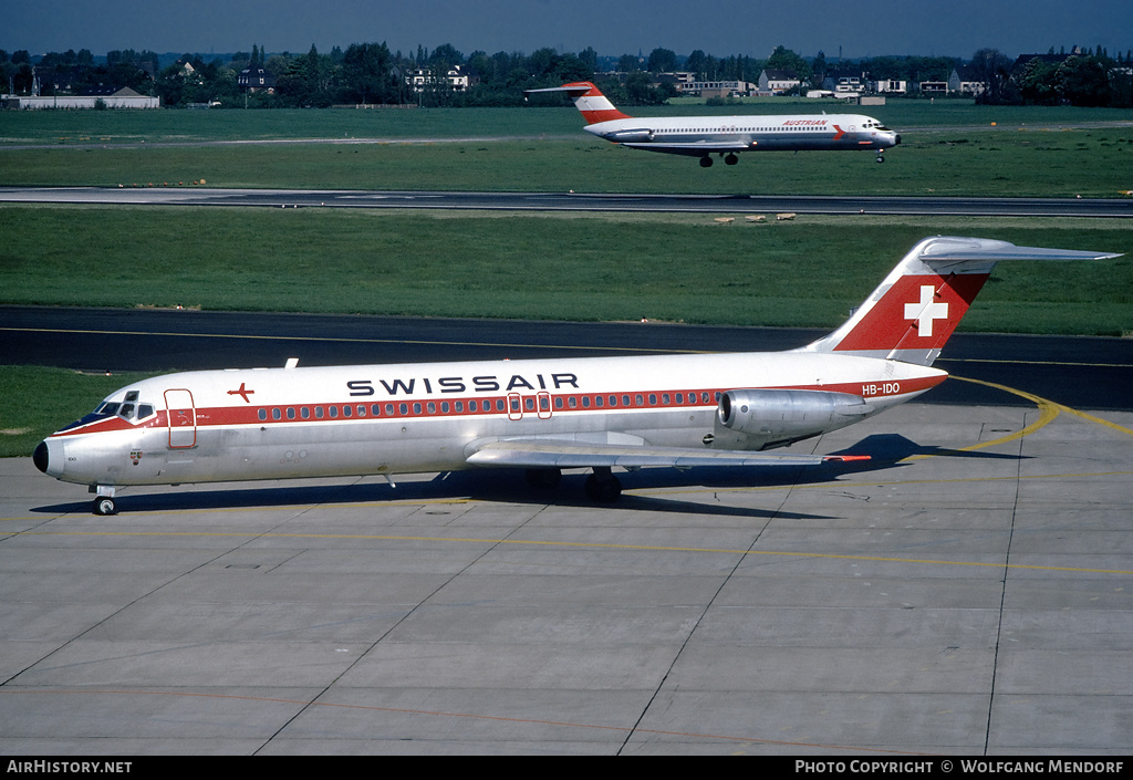 Aircraft Photo of HB-IDO | McDonnell Douglas DC-9-32 | Swissair | AirHistory.net #559483
