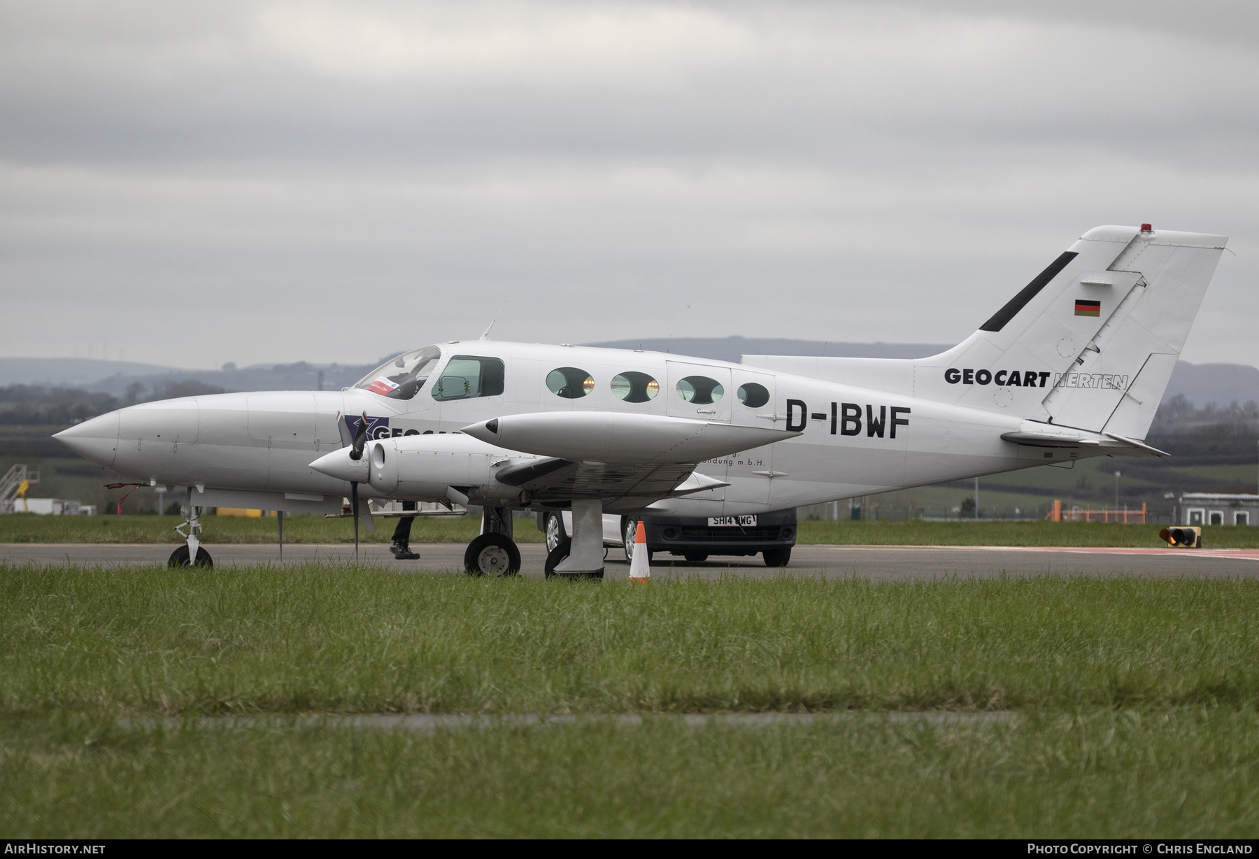 Aircraft Photo of D-IBWF | Cessna 402B | Geocart Herten | AirHistory.net #559486