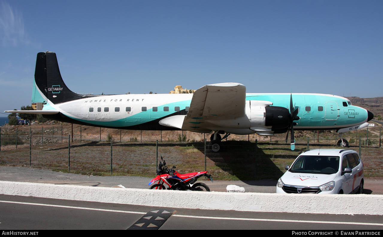 Aircraft Photo of EC-BBT | Douglas DC-7C | AirHistory.net #559492