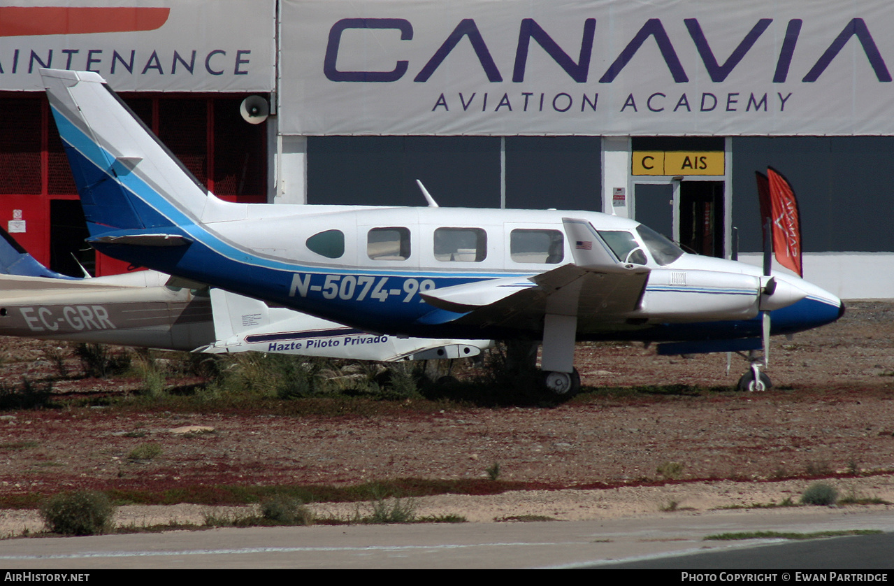 Aircraft Photo of N-5074-99 | Piper PA-31-325 Navajo C/R/Colemill Panther Navajo | AirHistory.net #559494