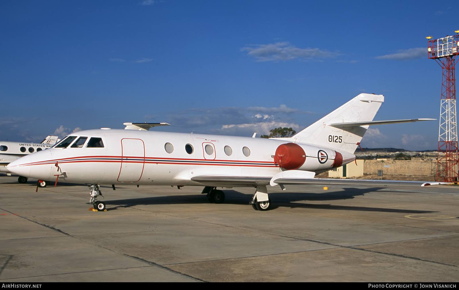 Aircraft Photo of 0125 | Dassault Falcon 20ECM | Norway - Air Force | AirHistory.net #559519