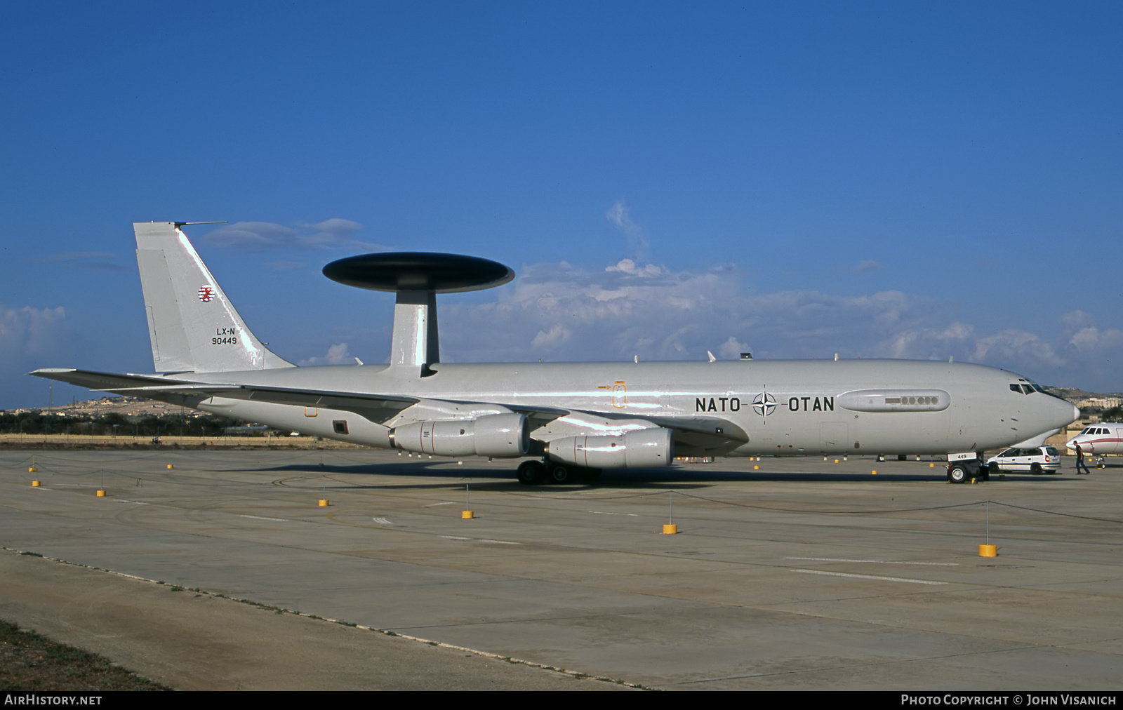 Aircraft Photo of LX-N90449 | Boeing E-3A Sentry | Luxembourg - NATO | AirHistory.net #559521