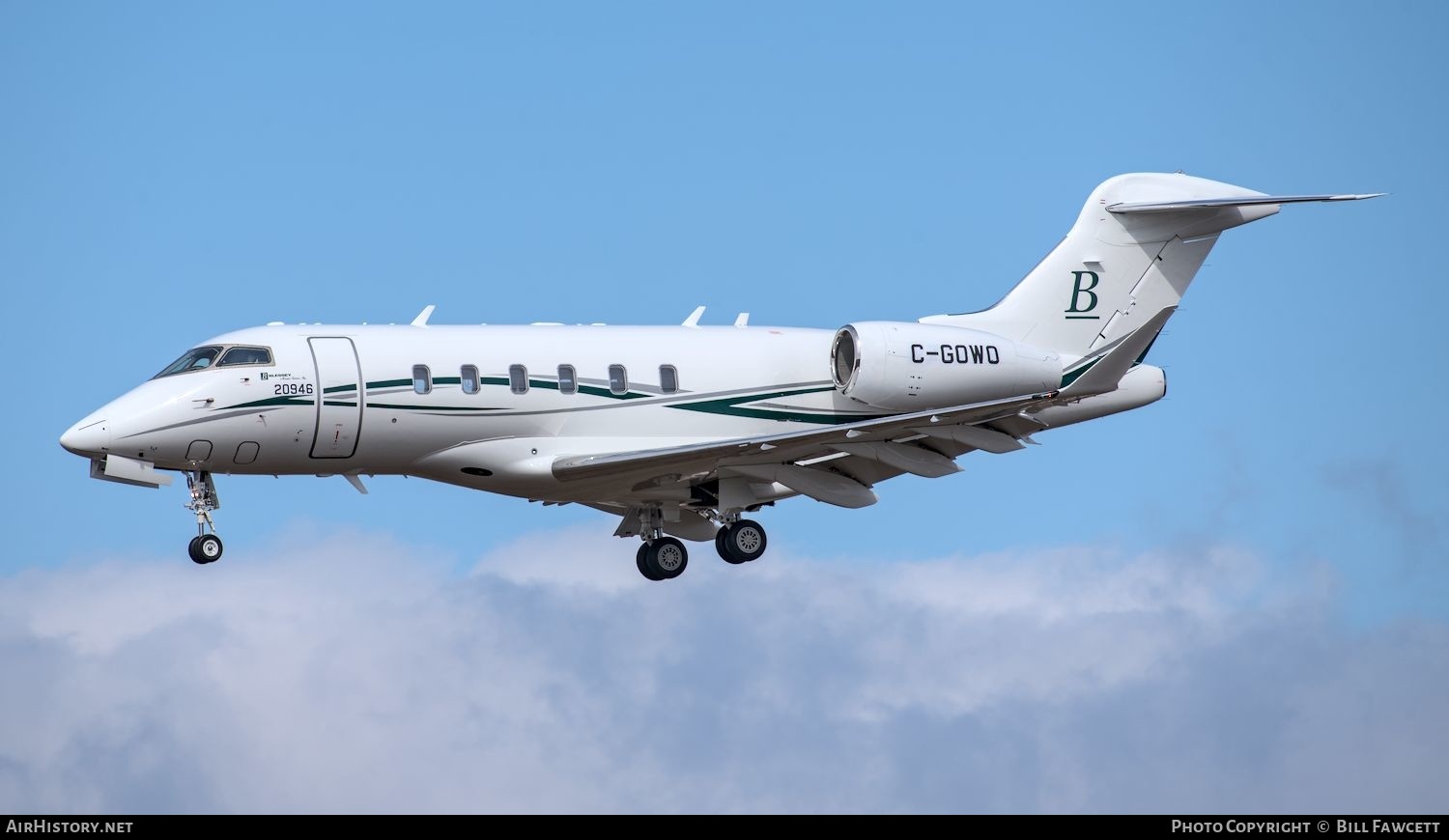 Aircraft Photo of C-GOWO | Bombardier Challenger 350 (BD-100-1A10) | Blessey Marine Services | AirHistory.net #559523