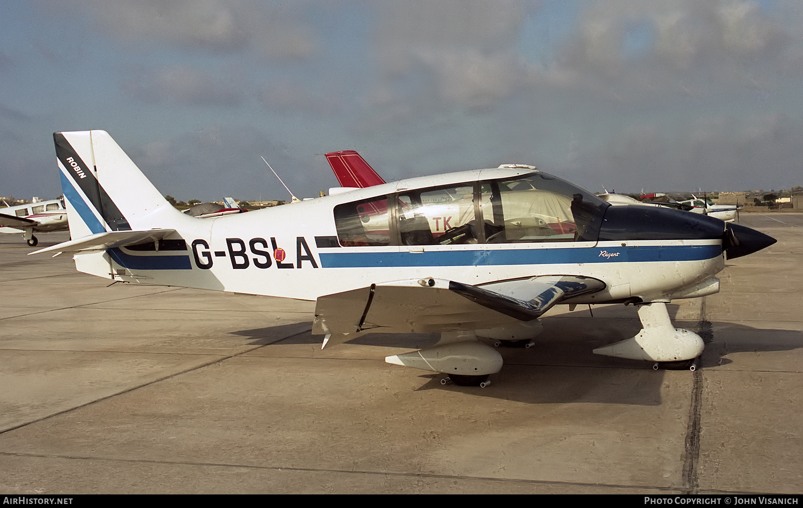 Aircraft Photo of G-BSLA | Robin DR-400-180 Regent | AirHistory.net #559529
