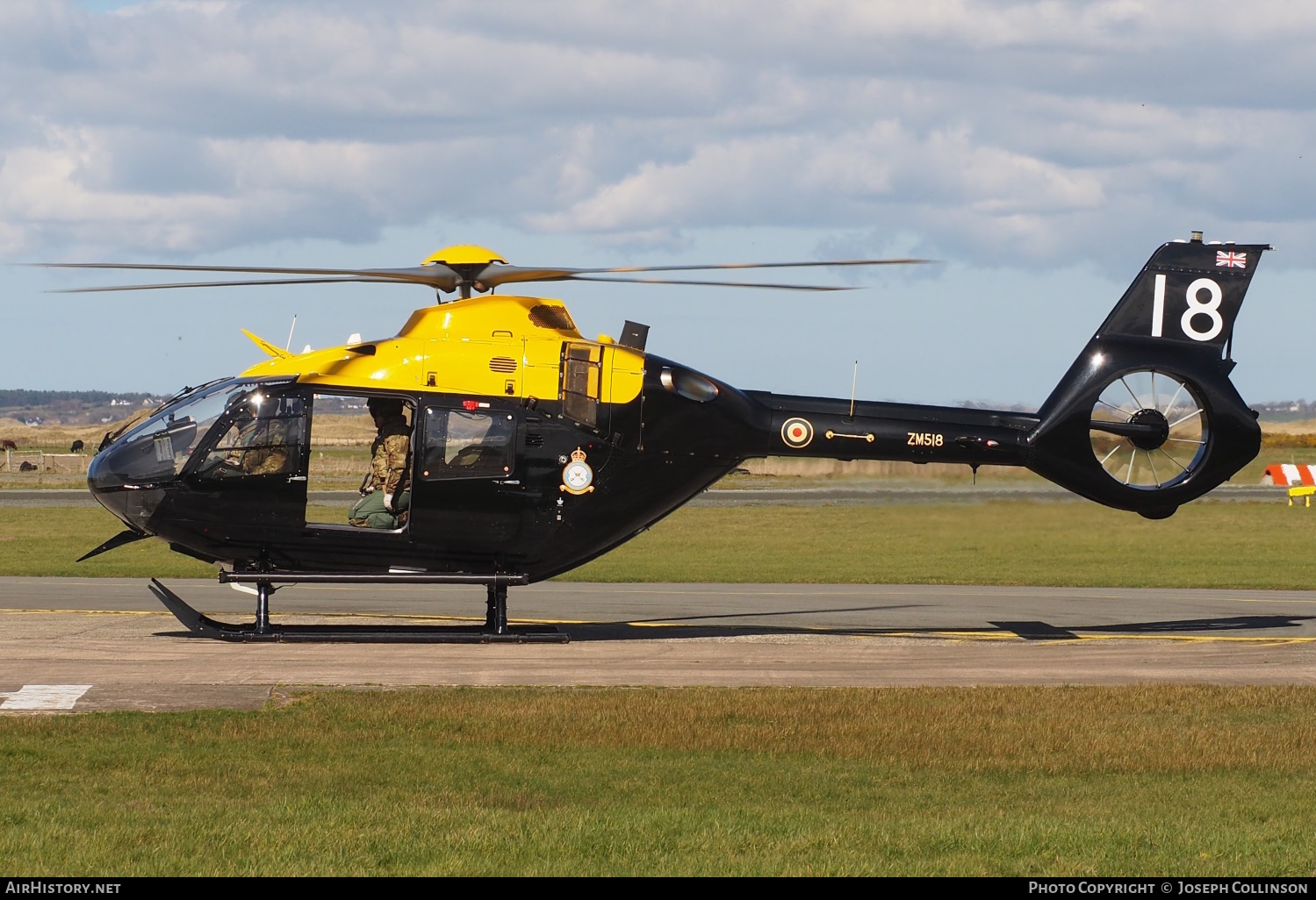 Aircraft Photo of ZM518 | Airbus Helicopters H-135 Juno HT1 (EC-135T-3H) | UK - Air Force | AirHistory.net #559548