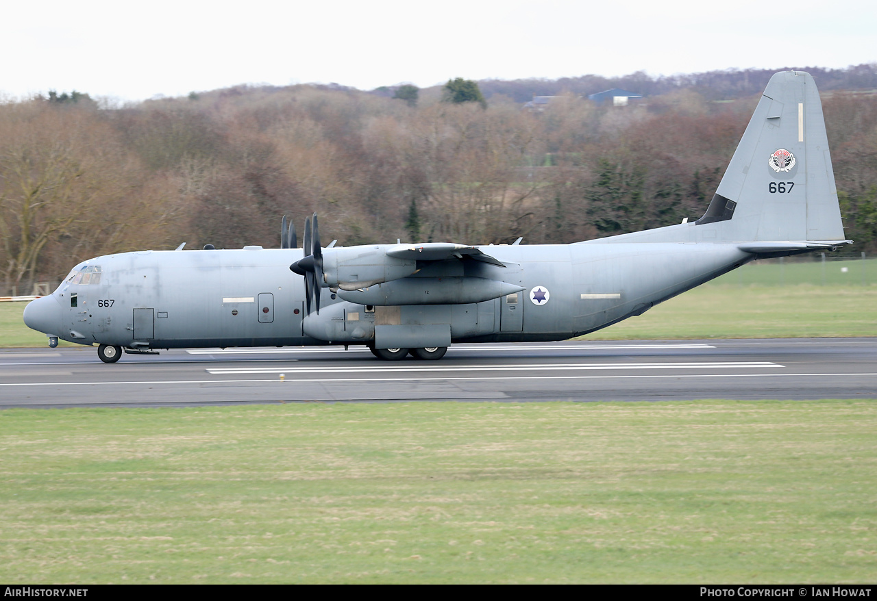 Aircraft Photo of 667 | Lockheed Martin C-130J-30 Shimshon | Israel - Air Force | AirHistory.net #559554