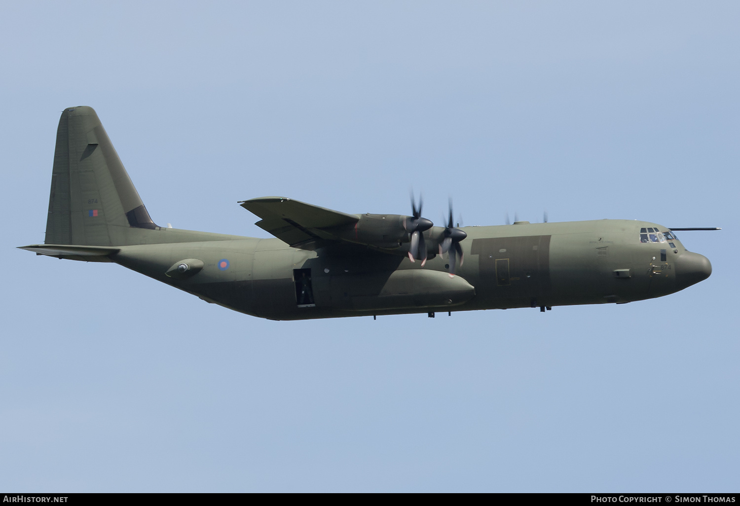 Aircraft Photo of ZH874 | Lockheed Martin C-130J-30 Hercules C4 | UK - Air Force | AirHistory.net #559560