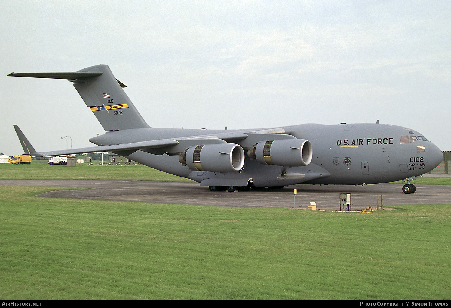 Aircraft Photo of 95-0102 / 50102 | McDonnell Douglas C-17A Globemaster III | USA - Air Force | AirHistory.net #559562