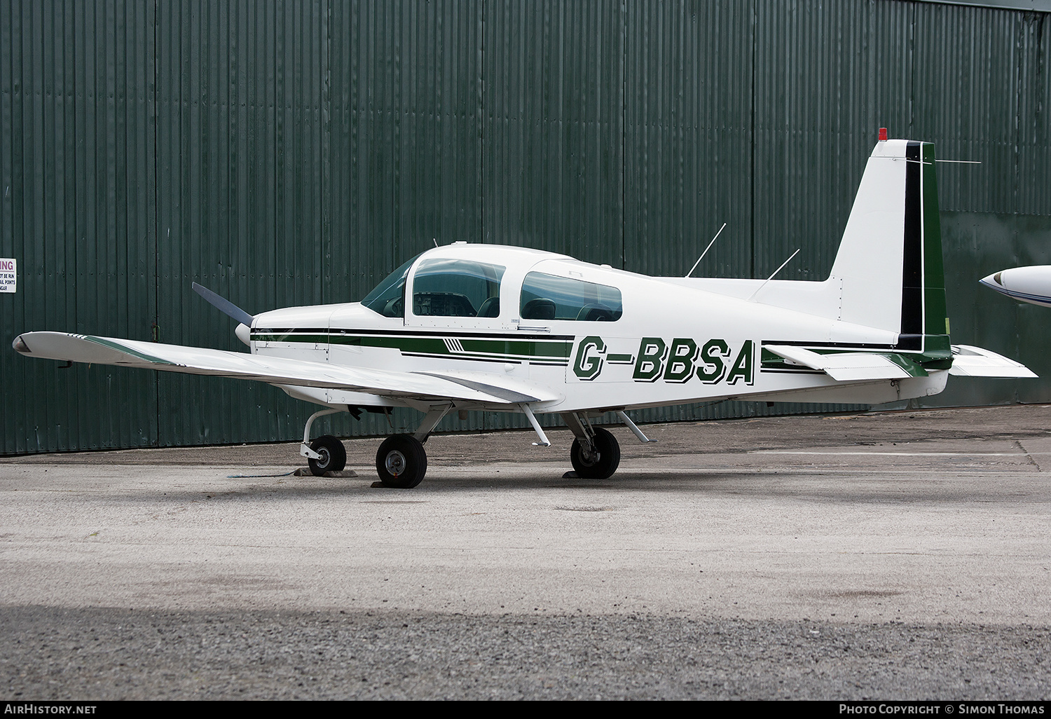 Aircraft Photo of G-BBSA | Grumman American AA-5 Traveler | AirHistory.net #559566