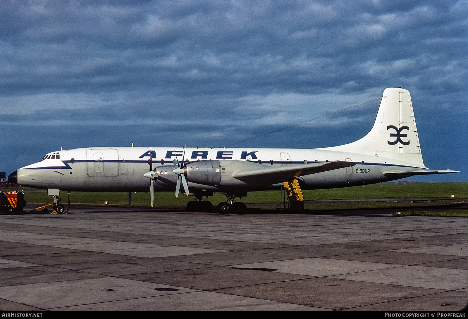 Aircraft Photo of G-BDUP | Bristol 175 Britannia 253F | Afrek | AirHistory.net #559576