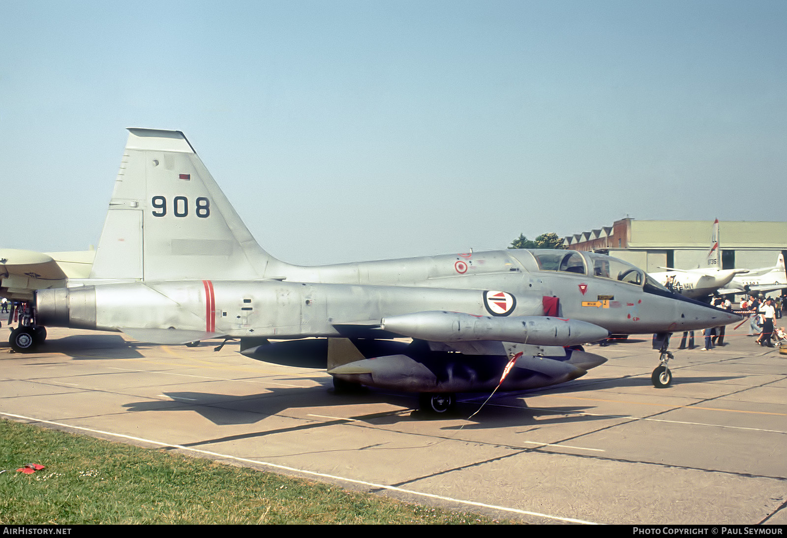 Aircraft Photo of 908 | Northrop F-5B Freedom Fighter | Norway - Air Force | AirHistory.net #559589
