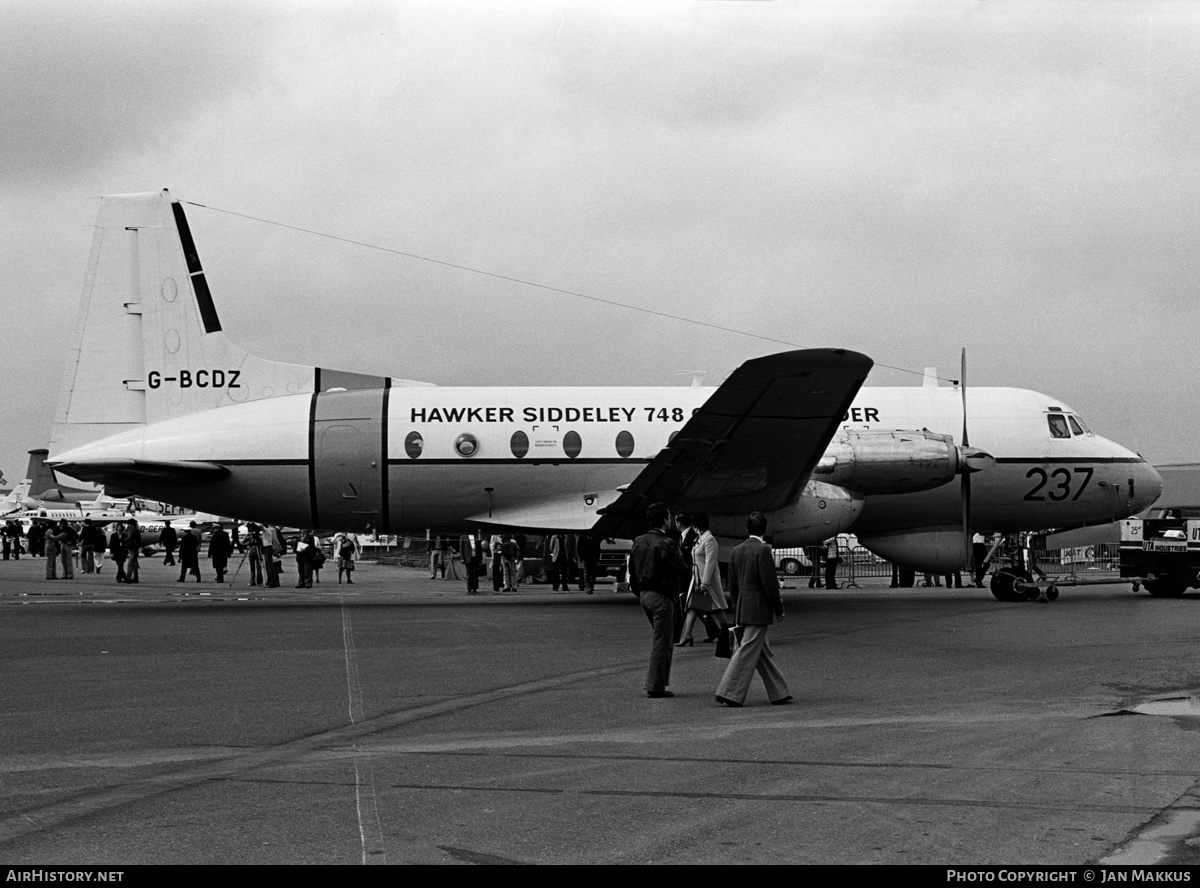 Aircraft Photo of G-BCDZ | Hawker Siddeley HS-748 Coastguarder | AirHistory.net #559599