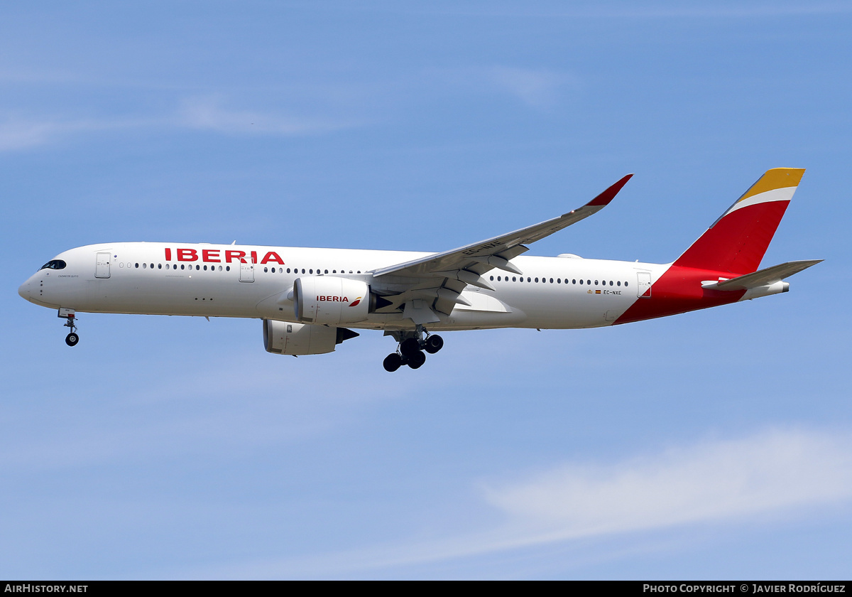 Aircraft Photo of EC-NXE | Airbus A350-941 | Iberia | AirHistory.net #559614