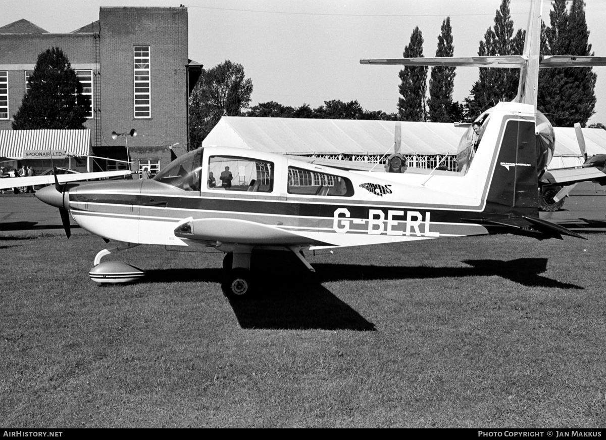 Aircraft Photo of G-BERL | Grumman American AA-5B Tiger | AirHistory.net #559648