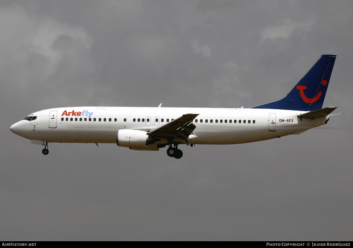 Aircraft Photo of OM-AEX | Boeing 737-4Y0 | ArkeFly | AirHistory.net #559677