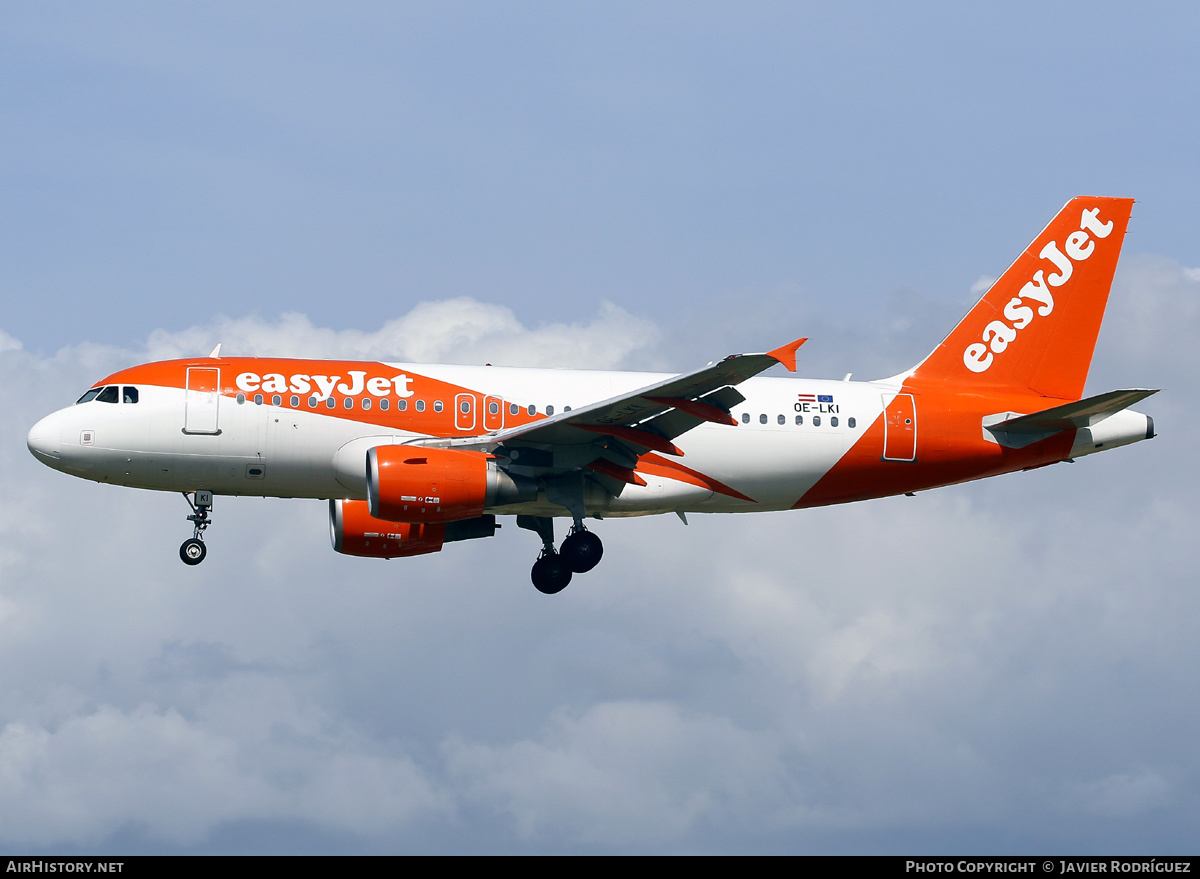 Aircraft Photo of OE-LKI | Airbus A319-111 | EasyJet | AirHistory.net #559689