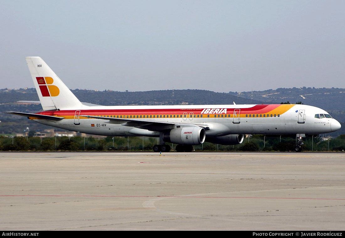 Aircraft Photo of EC-HIV | Boeing 757-256 | Iberia | AirHistory.net #559698